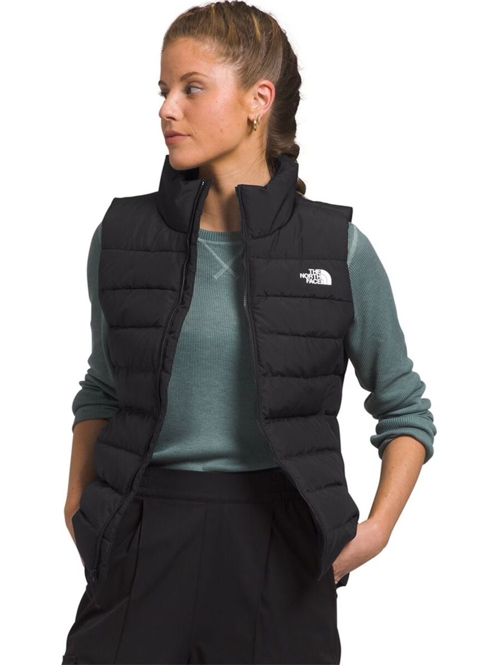 The North Face Women’s Black Insulated Puffer Vest The North Face Aconcagua 3